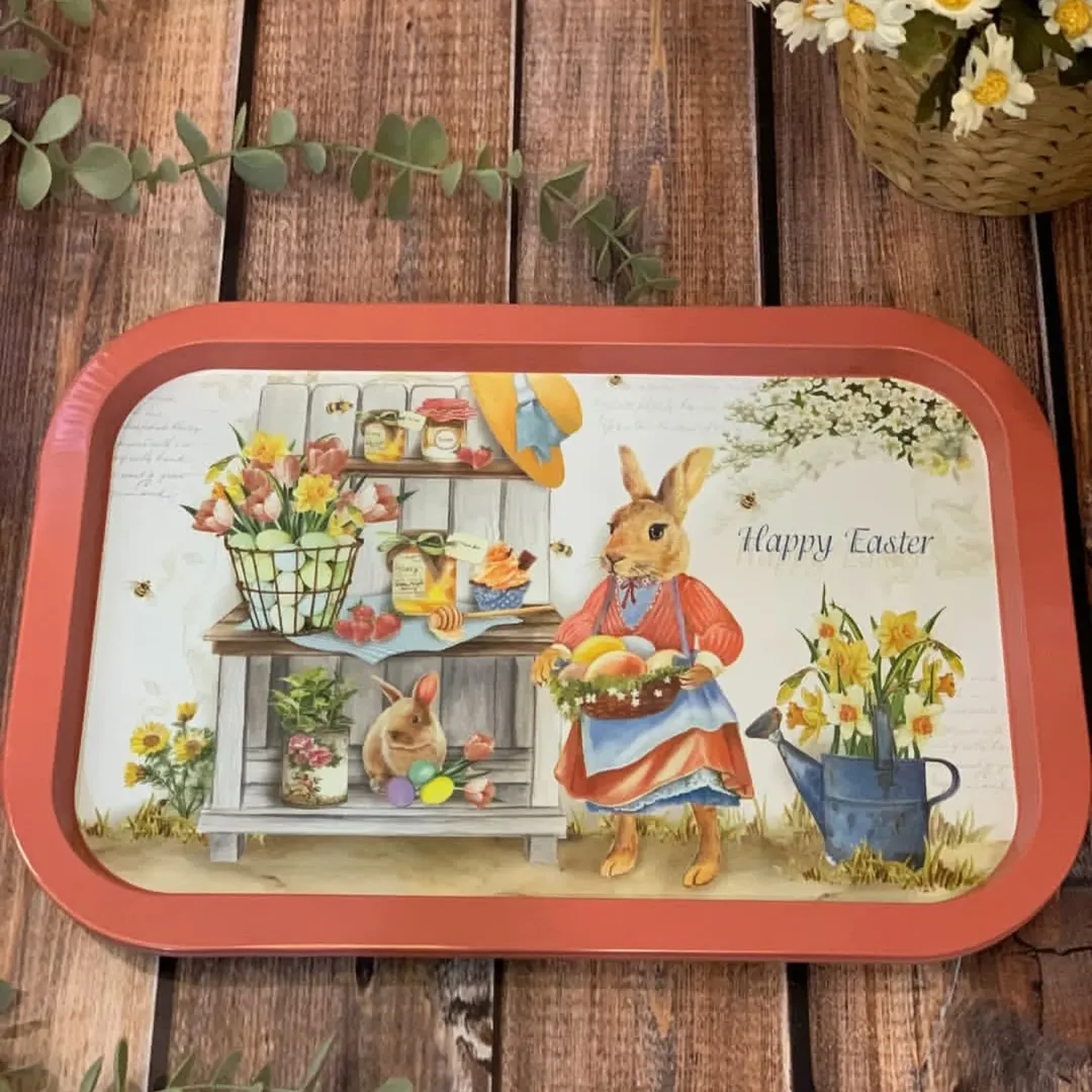 سینی خرگوشی رویایی فلزی